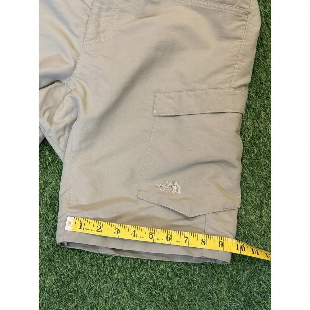 North Face Shorts Mens 36‎ Khaki Brown TCV4 Hiking Outdoors Athletic
